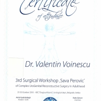 Al 3-lea Workshop de Chirurgie reconstructiva complexa uro-genitala